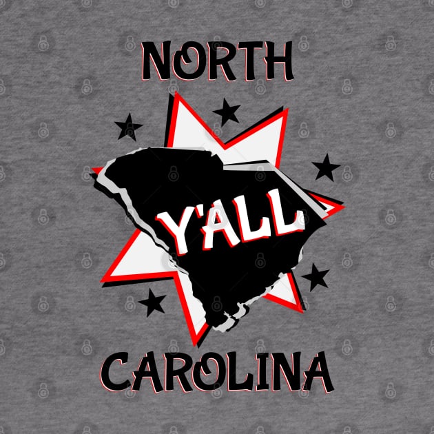 North Carolina State Pride Y'all by mailboxdisco